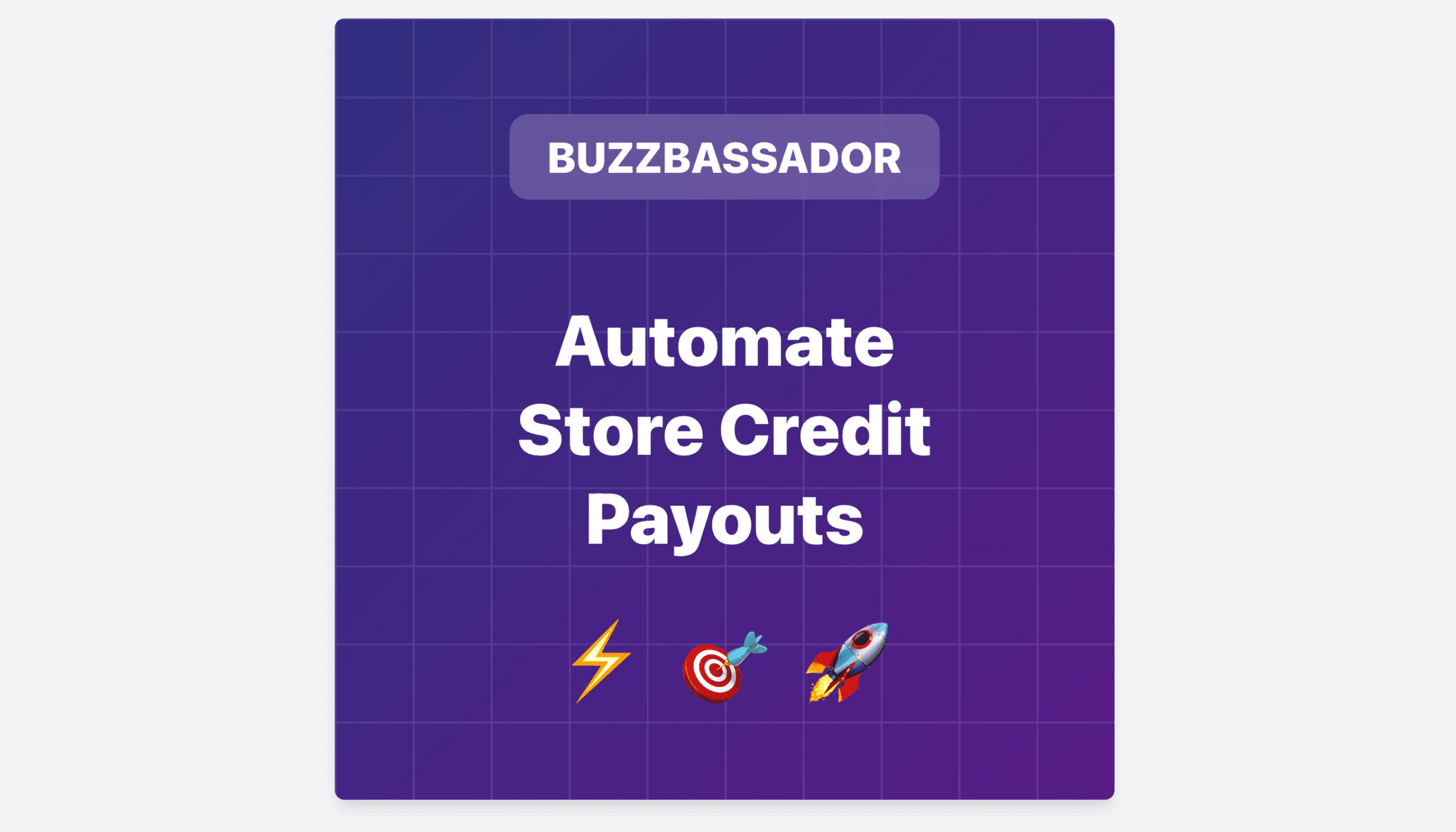 Buzzbassador platform automates store credit payouts for Shopify affiliate and ambassador programs